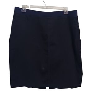 Plus Size Black Mini Skirt Size 18 by NYDJ